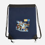 Get On Your Feet-None-Drawstring-Bag-DrawnByBryan