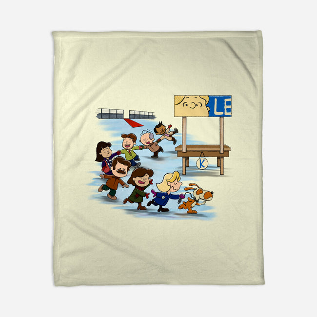 Get On Your Feet-None-Fleece-Blanket-DrawnByBryan