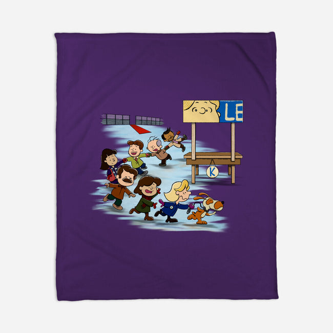 Get On Your Feet-None-Fleece-Blanket-DrawnByBryan