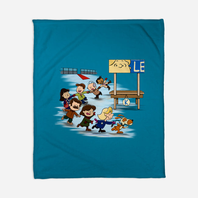 Get On Your Feet-None-Fleece-Blanket-DrawnByBryan