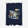 Get On Your Feet-None-Polyester-Shower Curtain-DrawnByBryan