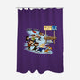 Get On Your Feet-None-Polyester-Shower Curtain-DrawnByBryan