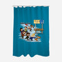 Get On Your Feet-None-Polyester-Shower Curtain-DrawnByBryan