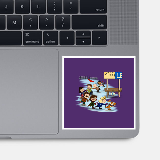 Get On Your Feet-None-Glossy-Sticker-DrawnByBryan