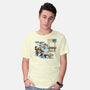 Get On Your Feet-Mens-Basic-Tee-DrawnByBryan
