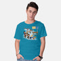 Get On Your Feet-Mens-Basic-Tee-DrawnByBryan