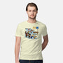 Get On Your Feet-Mens-Premium-Tee-DrawnByBryan