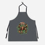 Fist My Bump Time-Unisex-Kitchen-Apron-glitchygorilla
