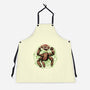 Fist My Bump Time-Unisex-Kitchen-Apron-glitchygorilla