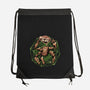 Fist My Bump Time-None-Drawstring-Bag-glitchygorilla