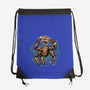 Fist My Bump Time-None-Drawstring-Bag-glitchygorilla