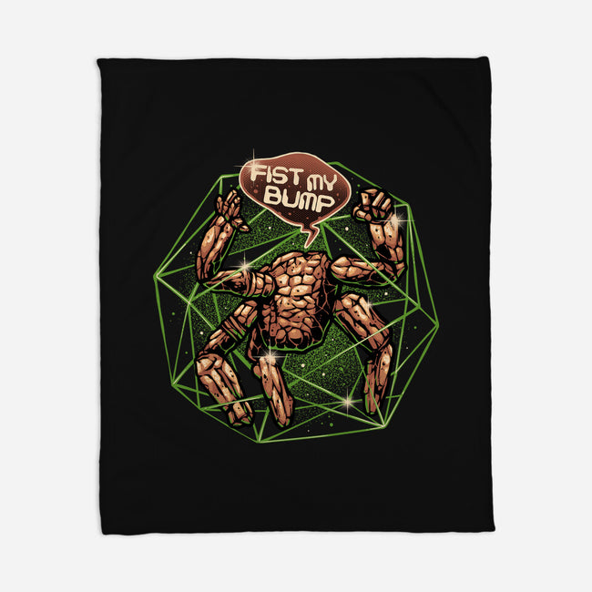 Fist My Bump Time-None-Fleece-Blanket-glitchygorilla