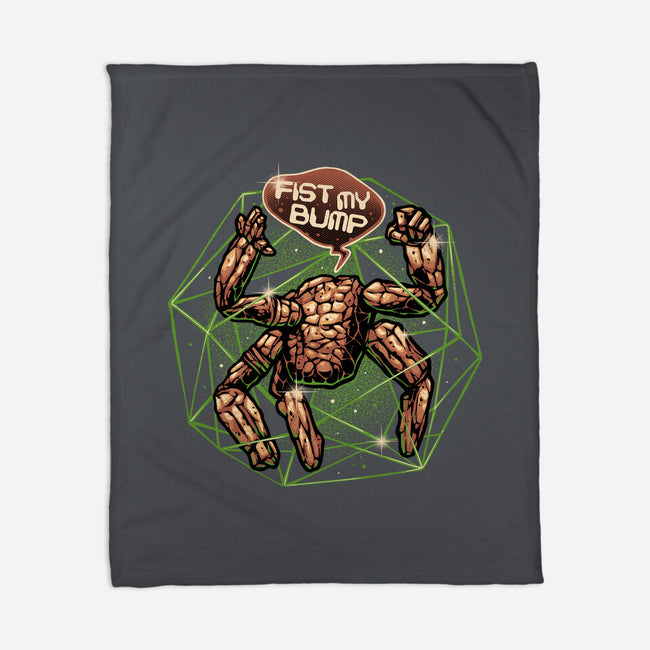 Fist My Bump Time-None-Fleece-Blanket-glitchygorilla