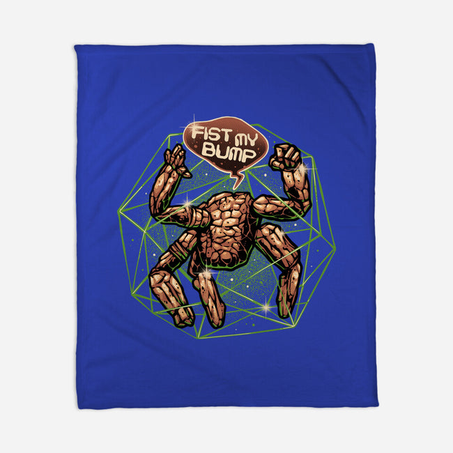 Fist My Bump Time-None-Fleece-Blanket-glitchygorilla