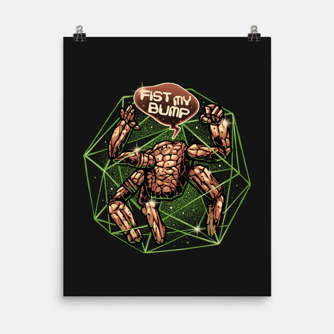 Fist My Bump Time-None-Matte-Poster-glitchygorilla