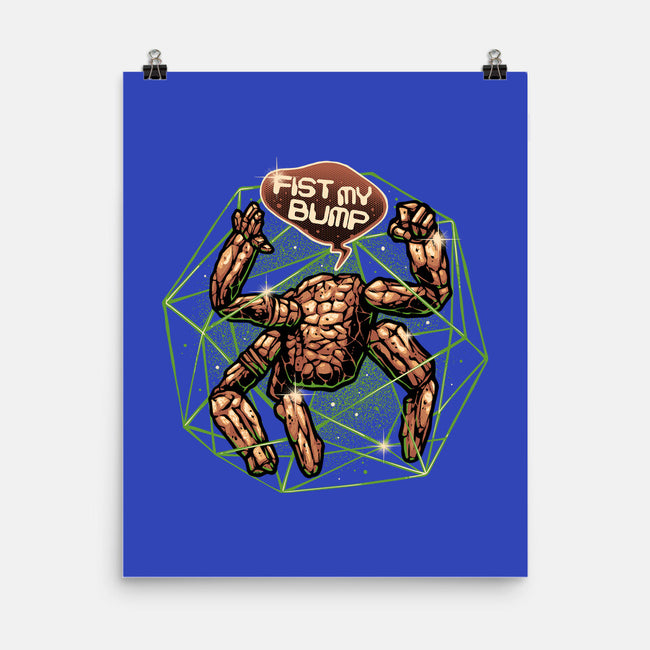 Fist My Bump Time-None-Matte-Poster-glitchygorilla