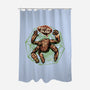 Fist My Bump Time-None-Polyester-Shower Curtain-glitchygorilla