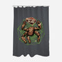 Fist My Bump Time-None-Polyester-Shower Curtain-glitchygorilla