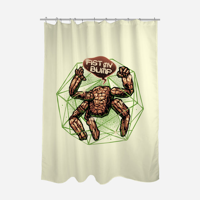 Fist My Bump Time-None-Polyester-Shower Curtain-glitchygorilla