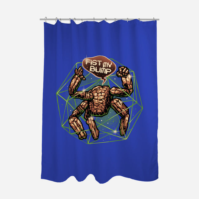 Fist My Bump Time-None-Polyester-Shower Curtain-glitchygorilla