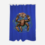 Fist My Bump Time-None-Polyester-Shower Curtain-glitchygorilla