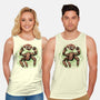 Fist My Bump Time-Unisex-Basic-Tank-glitchygorilla