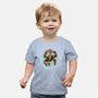 Fist My Bump Time-Baby-Basic-Tee-glitchygorilla