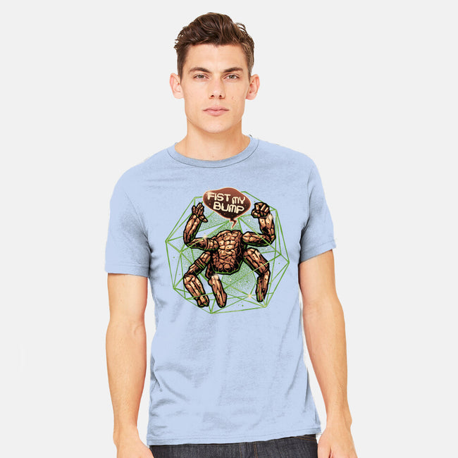 Fist My Bump Time-Mens-Heavyweight-Tee-glitchygorilla