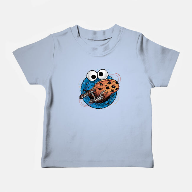 Where No Cookie Has Gone Before-Baby-Basic-Tee-glitchygorilla
