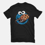 Where No Cookie Has Gone Before-Womens-Fitted-Tee-glitchygorilla