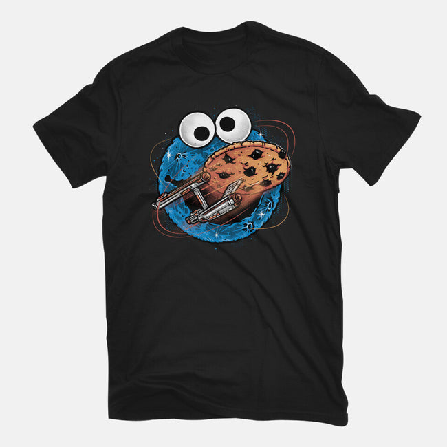 Where No Cookie Has Gone Before-Womens-Basic-Tee-glitchygorilla