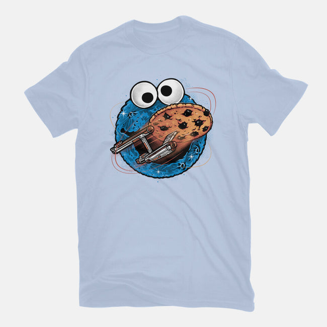 Where No Cookie Has Gone Before-Mens-Basic-Tee-glitchygorilla