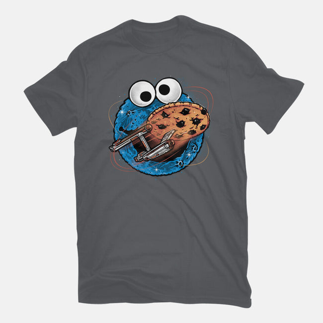 Where No Cookie Has Gone Before-Unisex-Basic-Tee-glitchygorilla