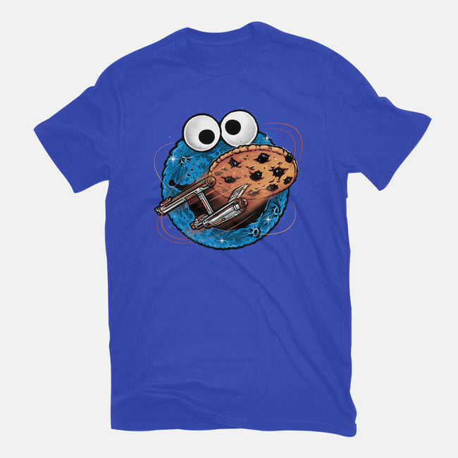 Where No Cookie Has Gone Before-Womens-Fitted-Tee-glitchygorilla