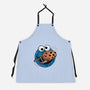 Where No Cookie Has Gone Before-Unisex-Kitchen-Apron-glitchygorilla