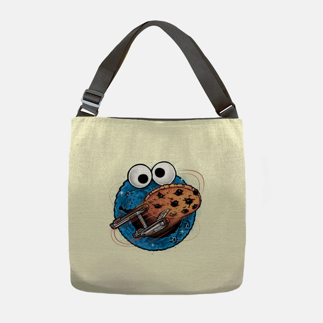 Where No Cookie Has Gone Before-None-Adjustable Tote-Bag-glitchygorilla