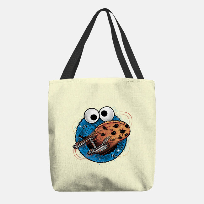 Where No Cookie Has Gone Before-None-Basic Tote-Bag-glitchygorilla