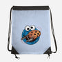 Where No Cookie Has Gone Before-None-Drawstring-Bag-glitchygorilla