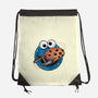 Where No Cookie Has Gone Before-None-Drawstring-Bag-glitchygorilla