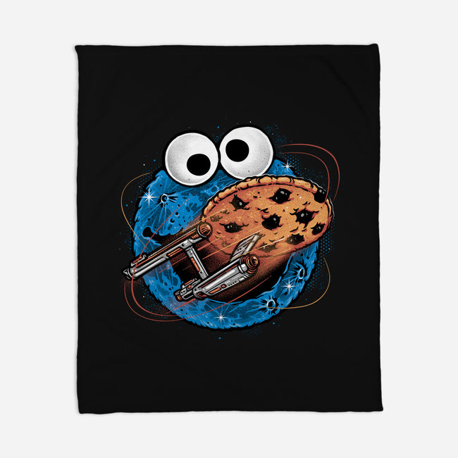 Where No Cookie Has Gone Before-None-Fleece-Blanket-glitchygorilla