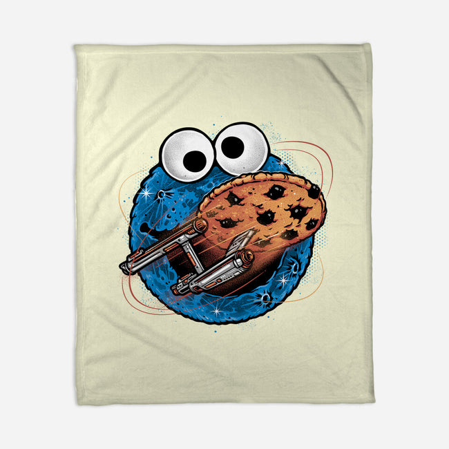 Where No Cookie Has Gone Before-None-Fleece-Blanket-glitchygorilla