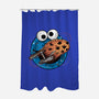 Where No Cookie Has Gone Before-None-Polyester-Shower Curtain-glitchygorilla