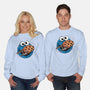 Where No Cookie Has Gone Before-Unisex-Crew Neck-Sweatshirt-glitchygorilla