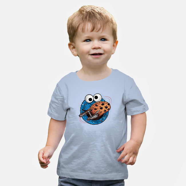 Where No Cookie Has Gone Before-Baby-Basic-Tee-glitchygorilla