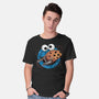 Where No Cookie Has Gone Before-Mens-Basic-Tee-glitchygorilla