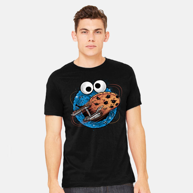 Where No Cookie Has Gone Before-Mens-Heavyweight-Tee-glitchygorilla