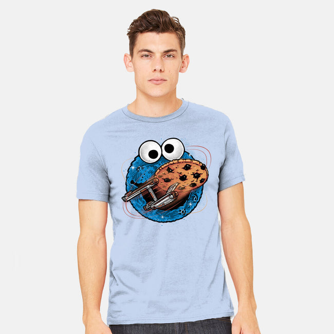 Where No Cookie Has Gone Before-Mens-Heavyweight-Tee-glitchygorilla