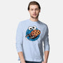 Where No Cookie Has Gone Before-Mens-Long Sleeved-Tee-glitchygorilla