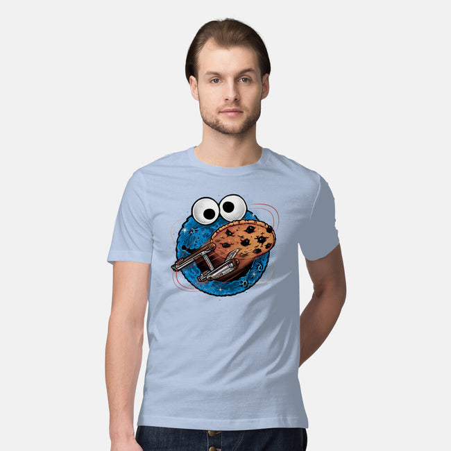 Where No Cookie Has Gone Before-Mens-Premium-Tee-glitchygorilla