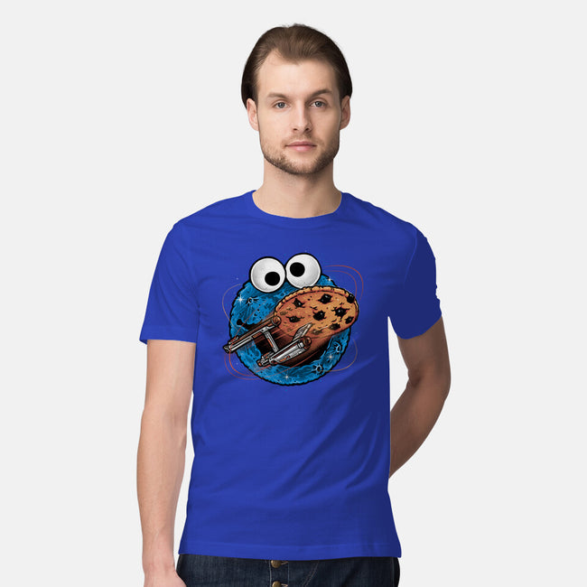 Where No Cookie Has Gone Before-Mens-Premium-Tee-glitchygorilla